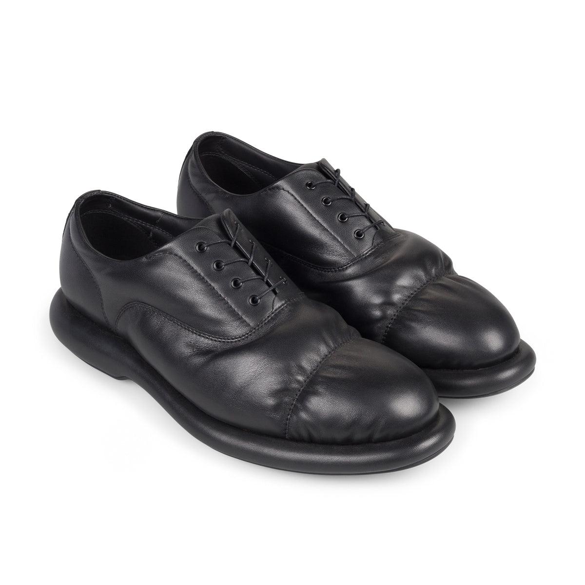 + Martine Rose Oxford 'Black Leather'