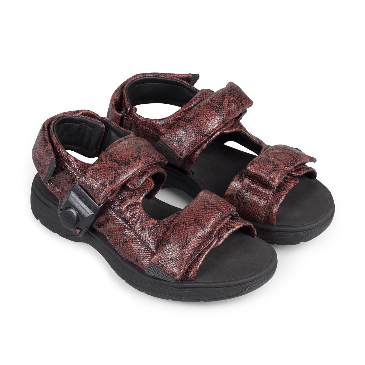 + Martine Rose Sandal 'Brown Snake'