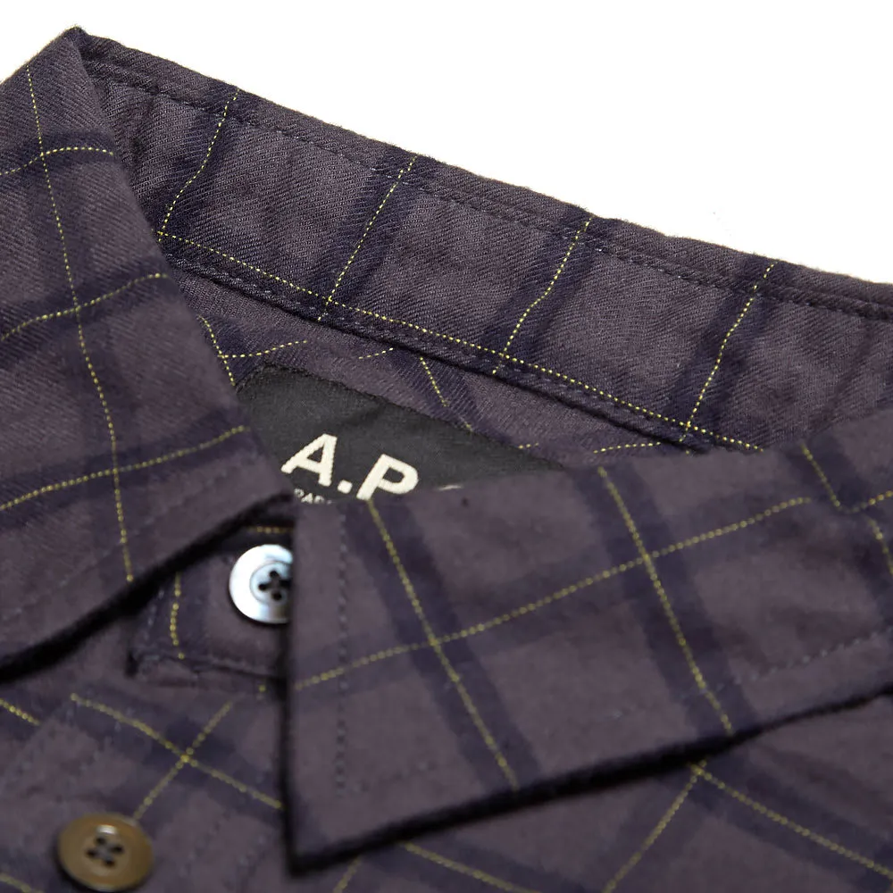 A.P.C. x Carhartt Farmer John ShirtAnthracite