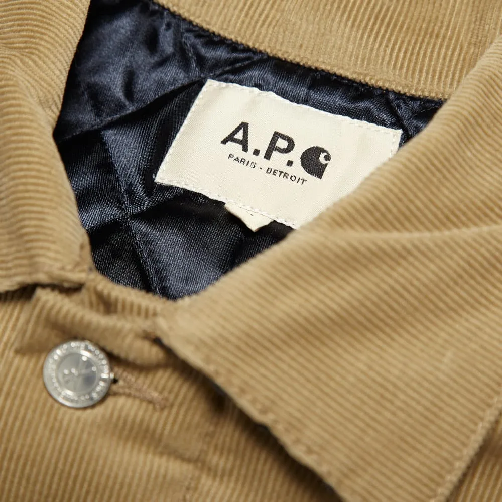 A.P.C. x Carhartt Gabrielle CoatBeige