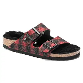 Birkenstock Arizona Plaid Shearling