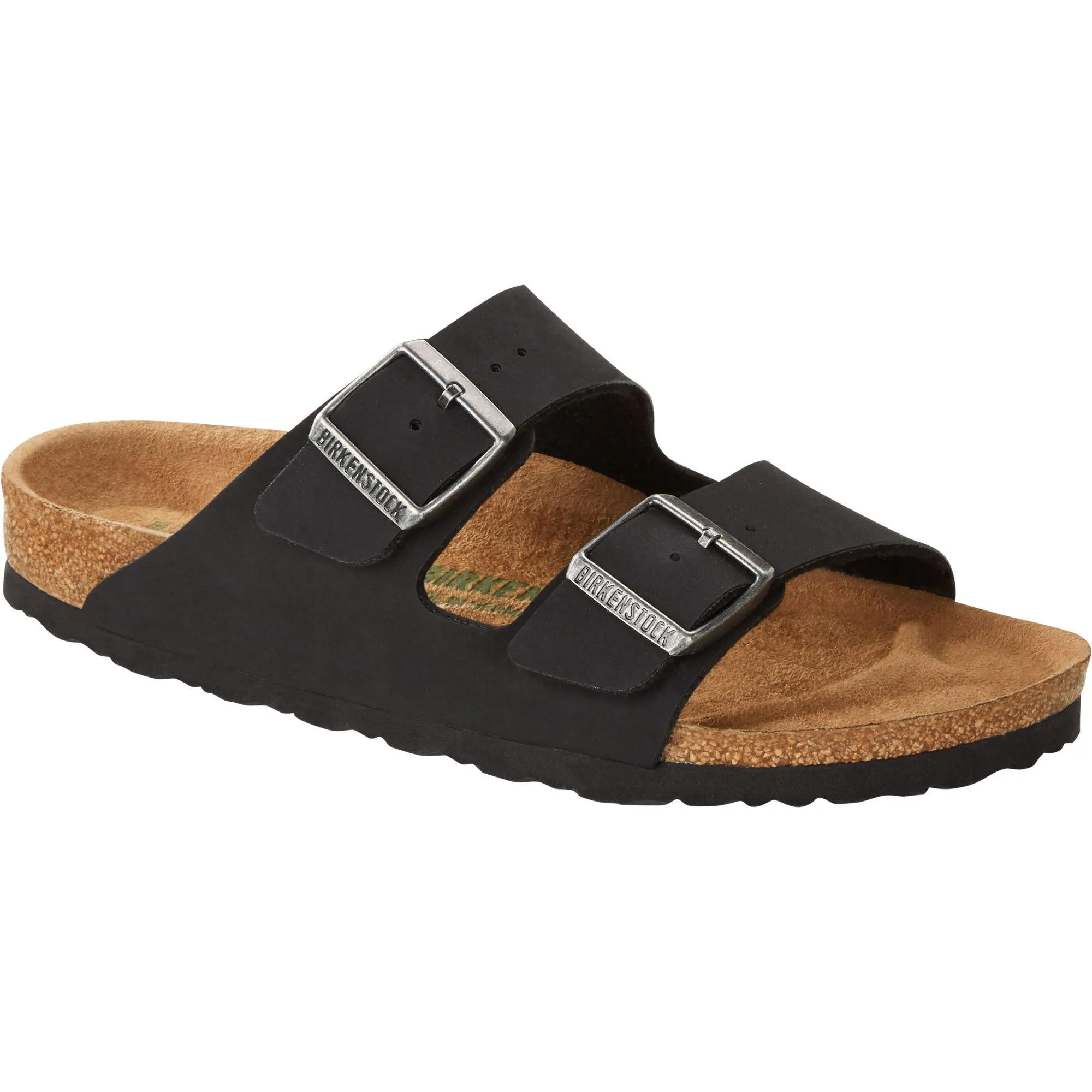 Birkenstock - Arizona Vegan Birko-Flor\u00ae Nubuck Sandals black