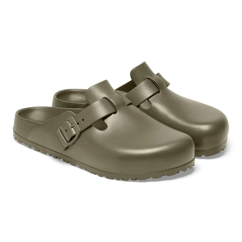 Birkenstock Boston Essentials EVA in Faded Khaki