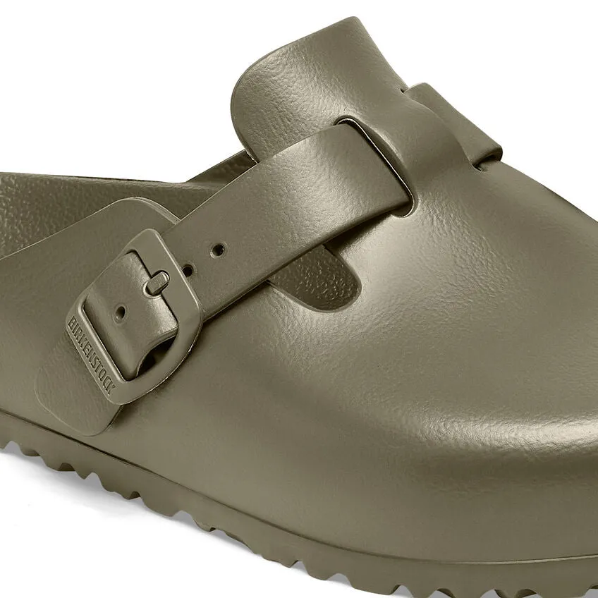 Birkenstock Boston Essentials EVA in Faded Khaki