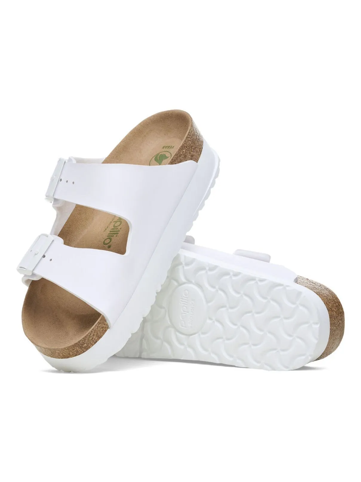 Birkenstock Flex Platform Birko Flor Arizona in White