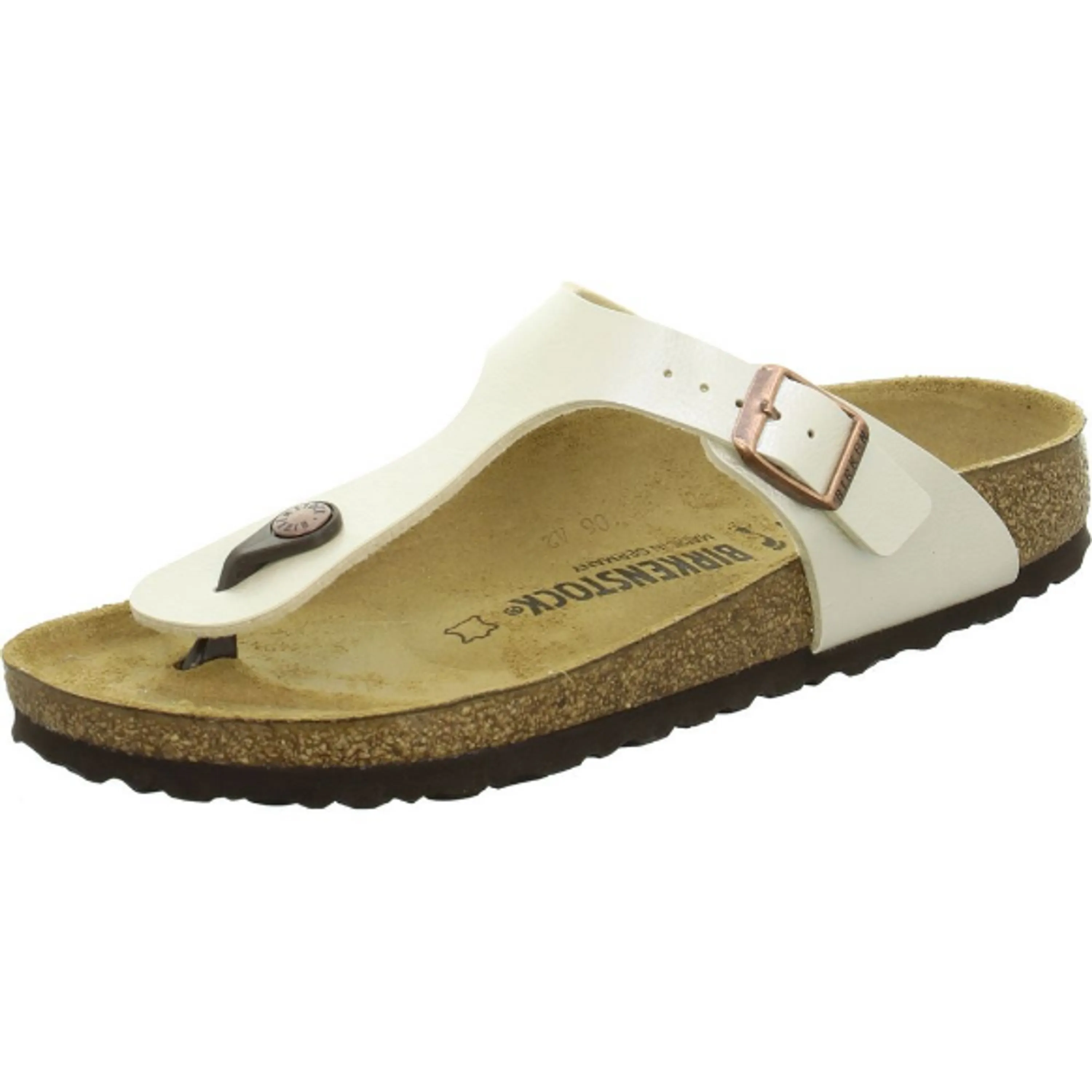 Birkenstock Gizeh Women's Regular Toe Separator mother of pearl Birko-Flor