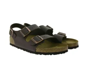 BIRKENSTOCK Milano Sandale Made in Germany Sommer-Schuhe normale Breite 0034701 Braun