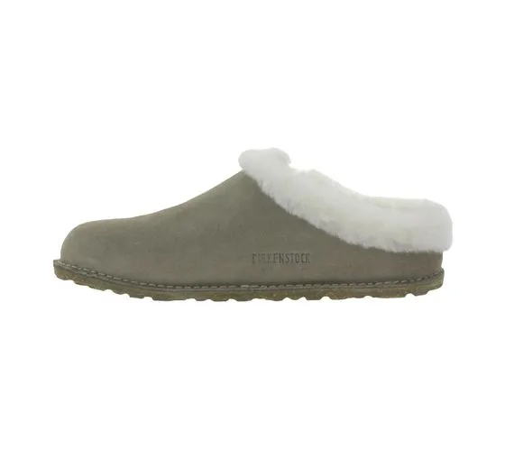 BIRKENSTOCK Zermatt chaussons pour femmes en cuir véritable avec doublure en fourrure Fabriqué en Allemagne largeur étroite 1023