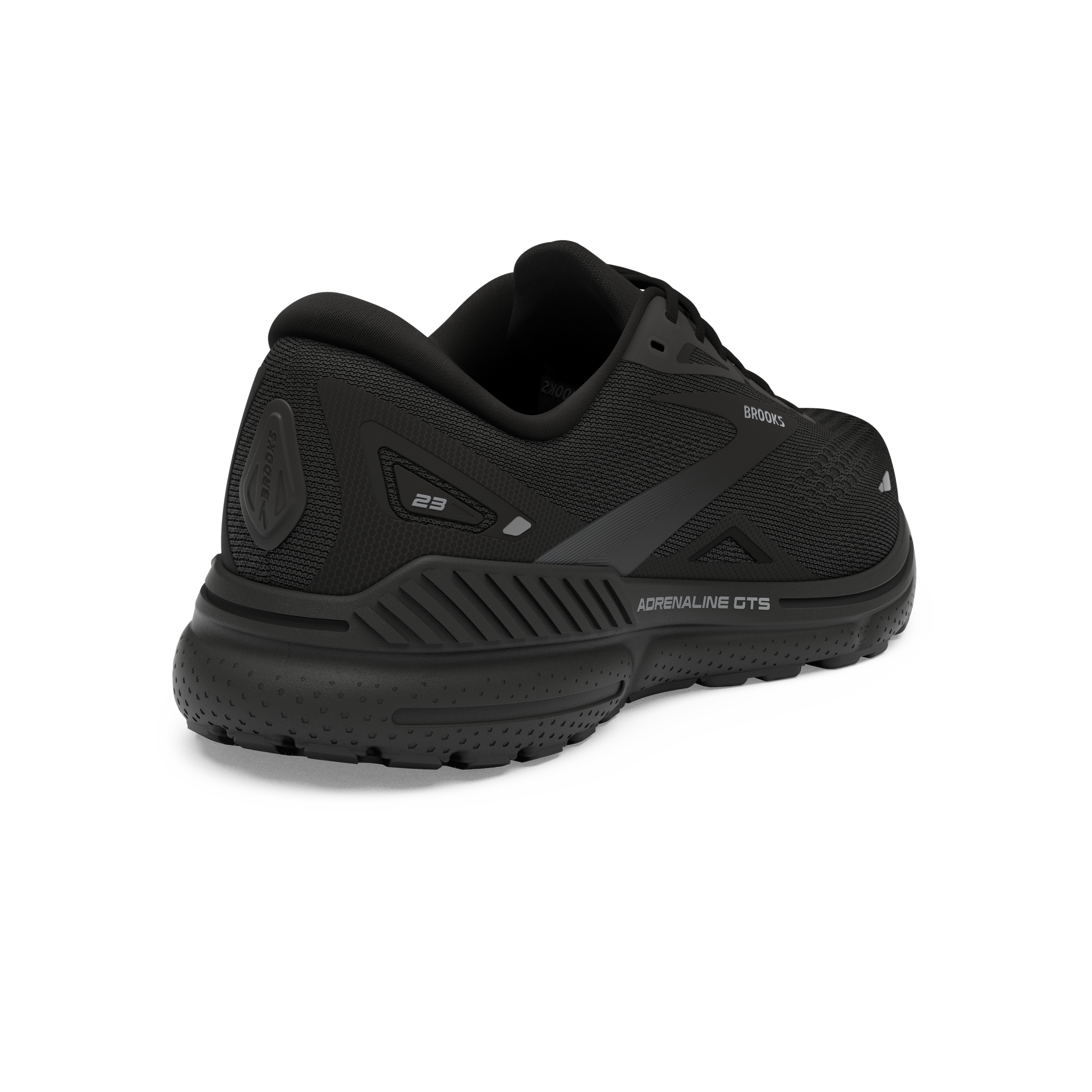 Brooks Adrenaline GTS 23 (4E Width) - Black/Black/Ebony (Mens)