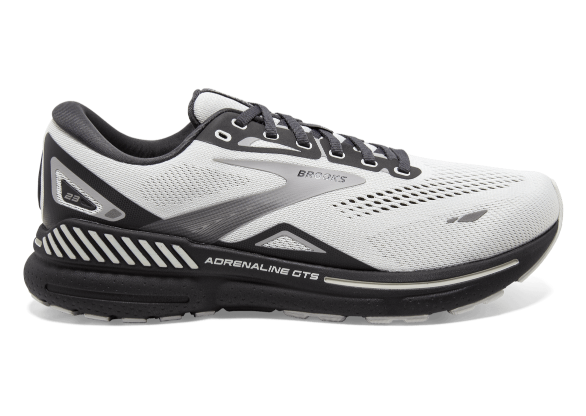 Brooks Adrenaline GTS 23 (4E Width) - Oyster/Ebony/Alloy (Mens)