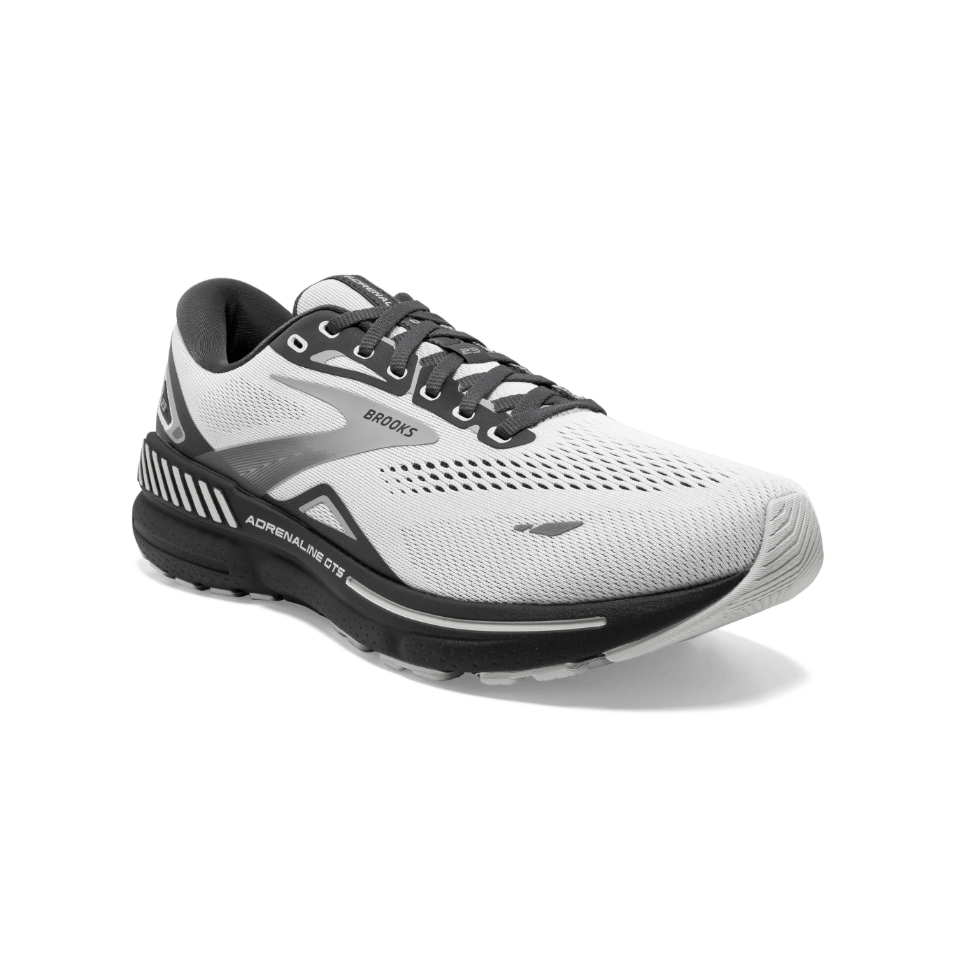 Brooks Adrenaline GTS 23 (4E Width) - Oyster/Ebony/Alloy (Mens)