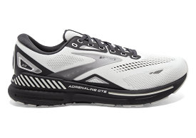 Brooks Adrenaline GTS 23 (4E Width) - Oyster/Ebony/Alloy (Mens)