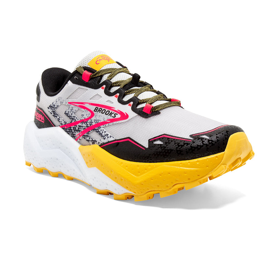 Brooks Caldera 7 Gris Negro Amarillo