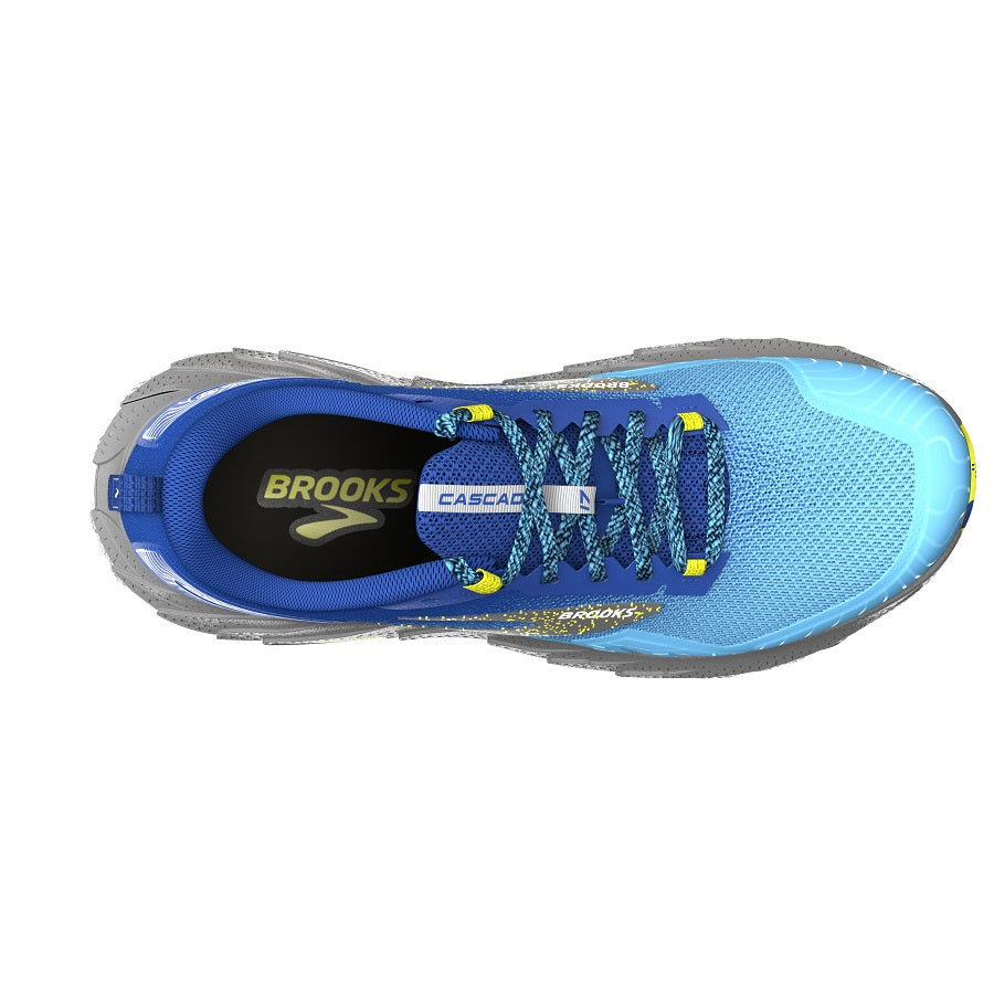 Brooks Cascadia 17 Azul Amarillo