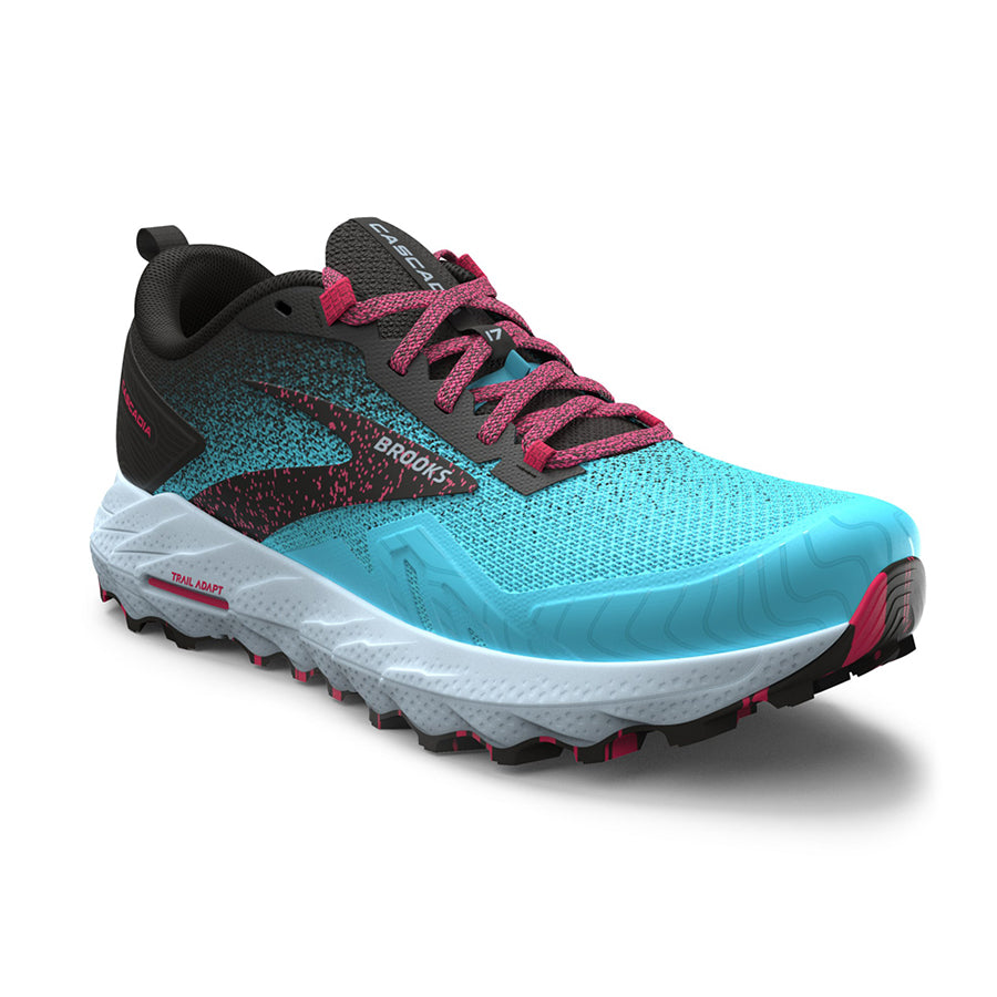 Brooks Cascadia 17 Azul Negro Rosa