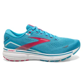 Brooks Ghost 15 Womens | Blue/raspberry/skylight