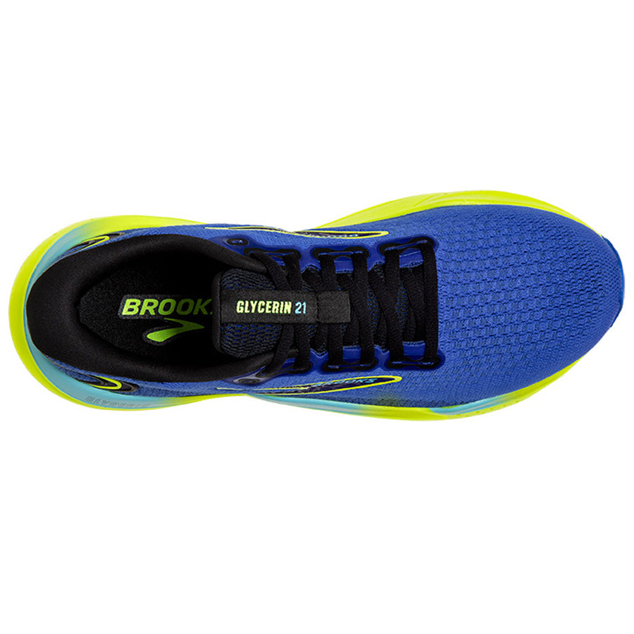 Brooks Glycerin 21 Azul Fluorescente