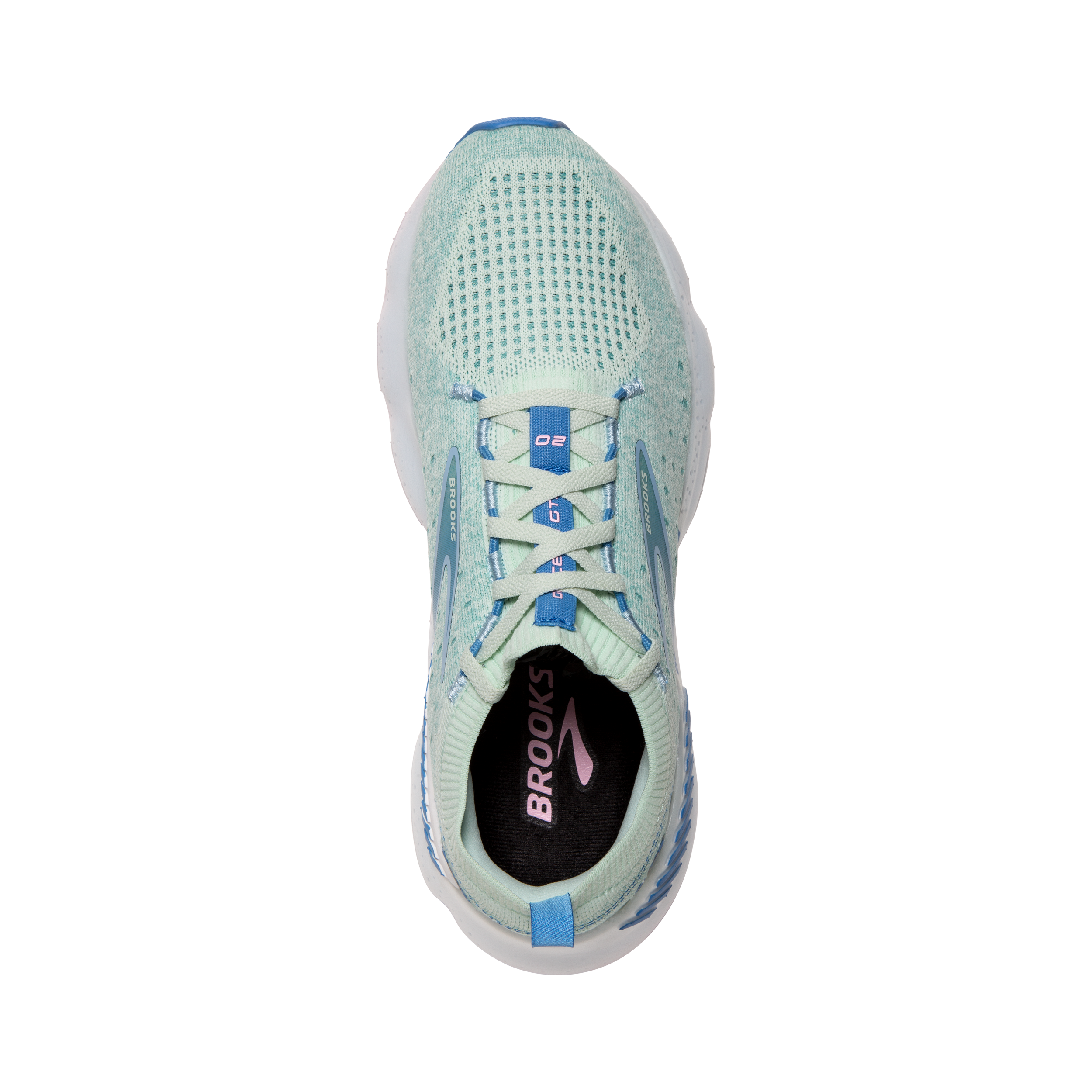 Brooks Glycerin StealthFit GTS 20 (B Width) - Blue Glass/Marina (Womens)