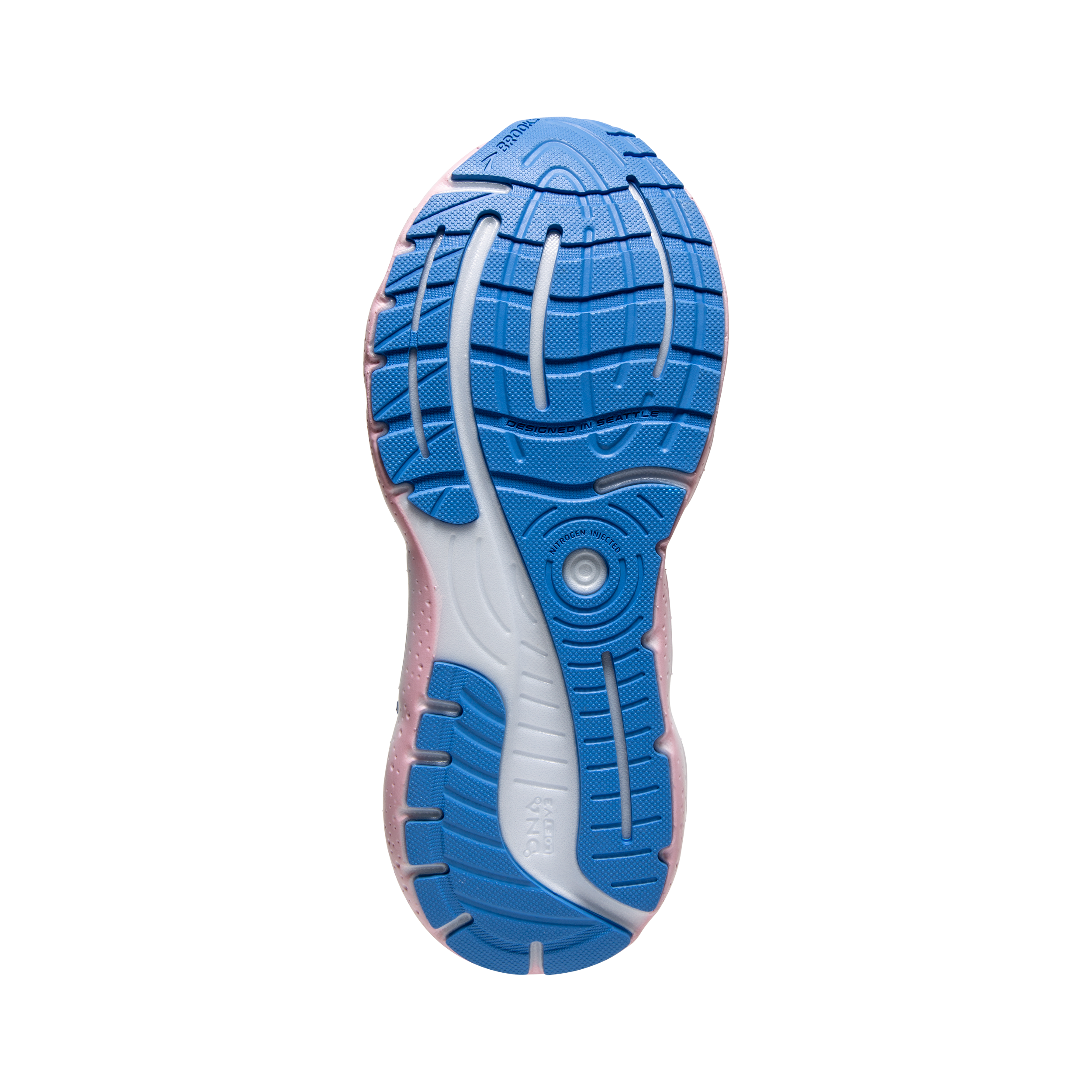 Brooks Glycerin StealthFit GTS 20 (B Width) - Blue Glass/Marina (Womens)