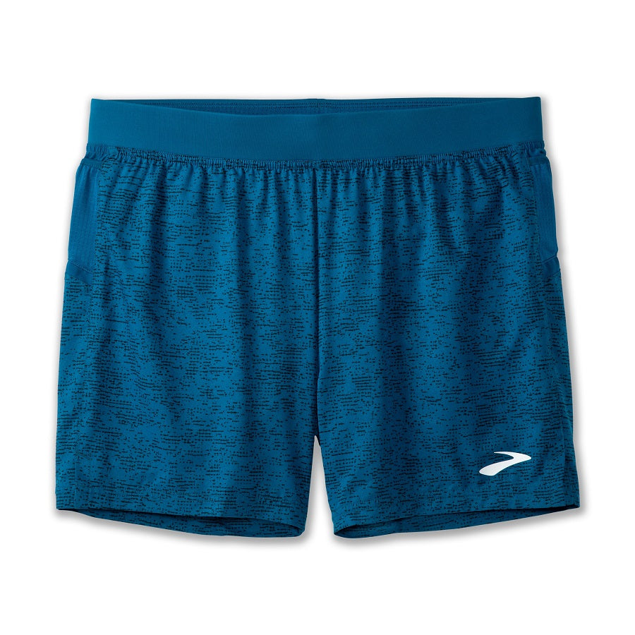 Brooks Sherpa 5 pulgadas short Azul