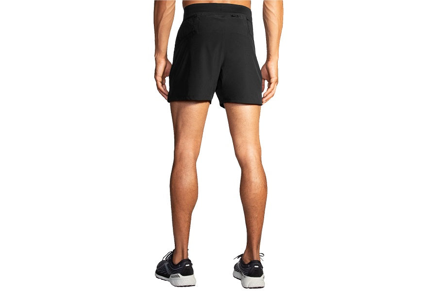 Brooks Sherpa 5 pulgadas short Negro