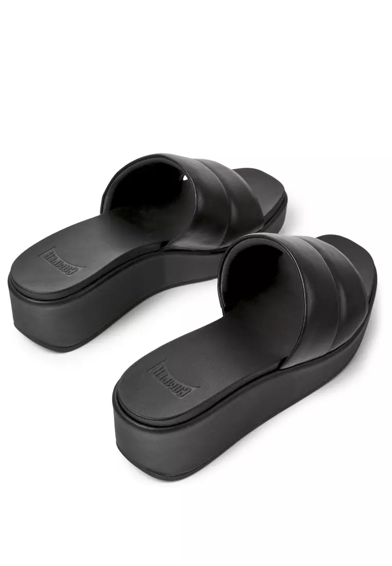 Camper CAMPER Women Slide /MISIA /black-K201507-002