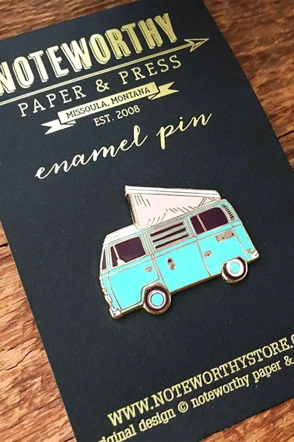 CAMPER VAN ENAMEL PIN