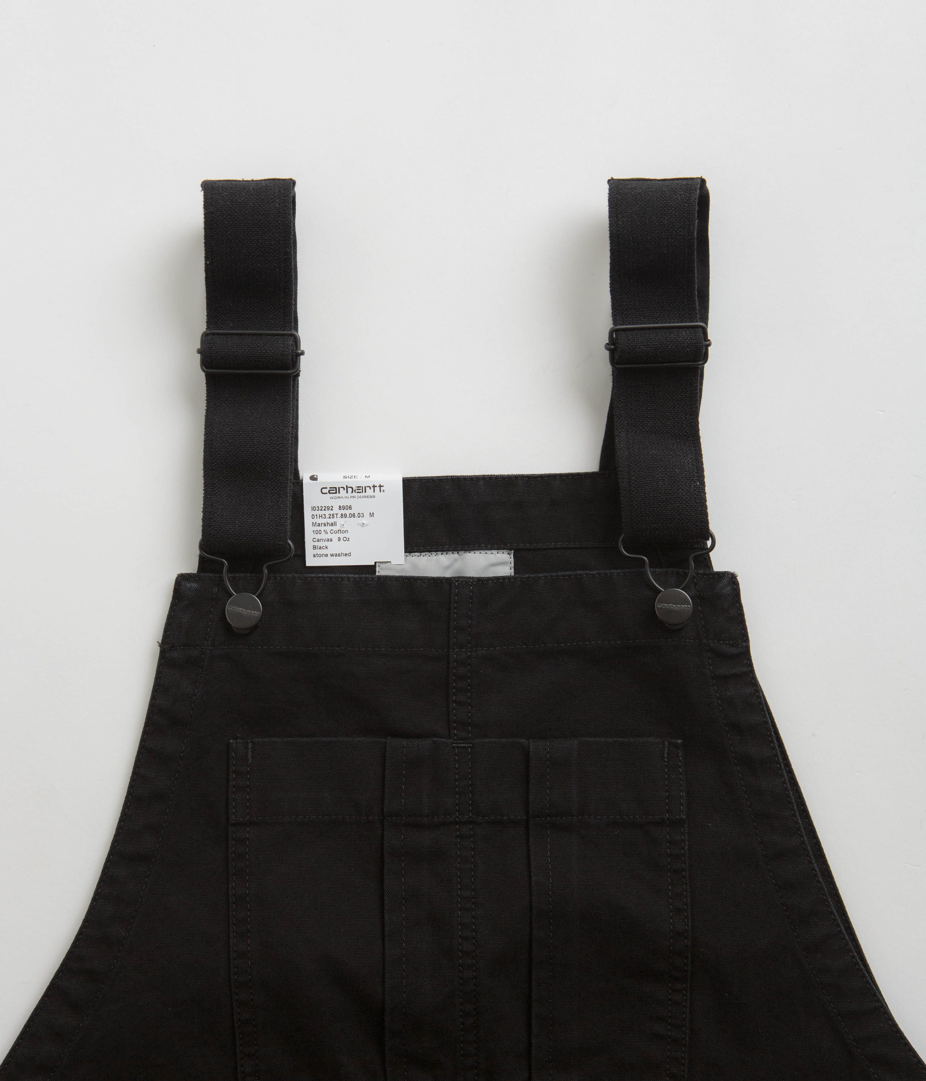 Carhartt Cargo Bib Overalls - Black