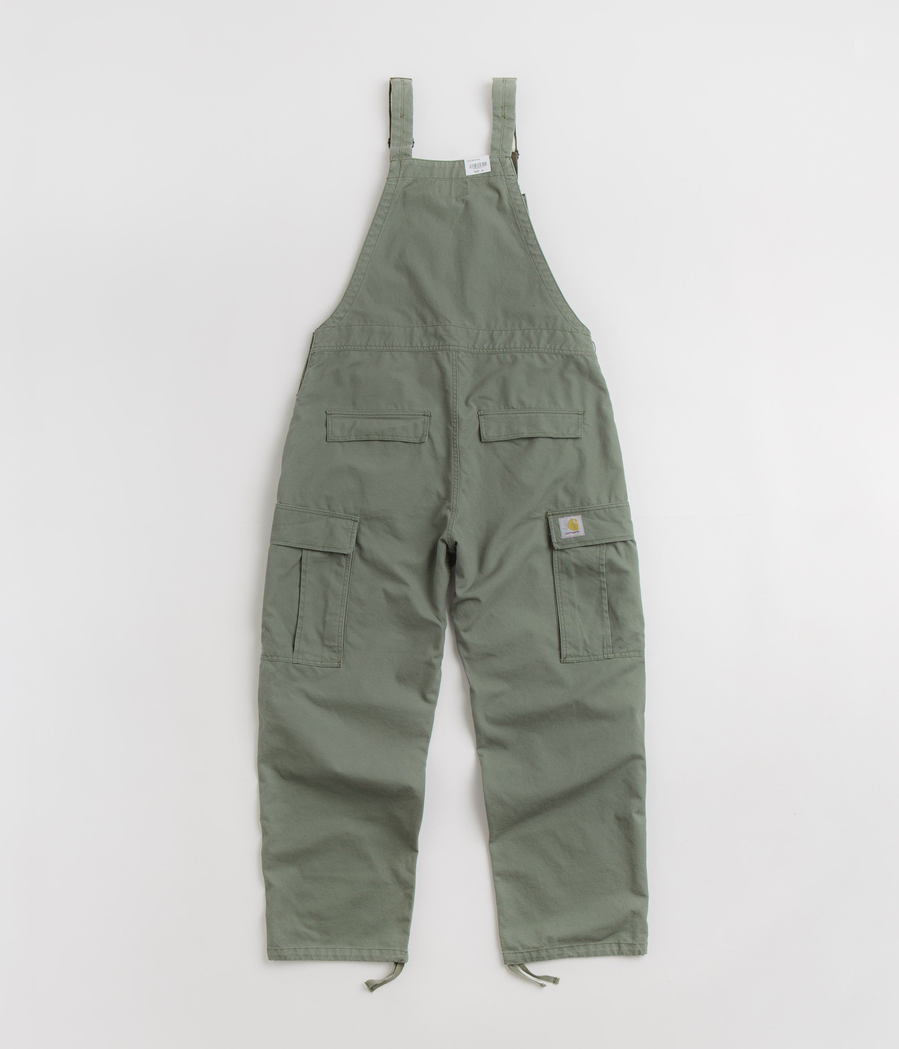 Carhartt Cargo Bib Overalls - Dollar Green