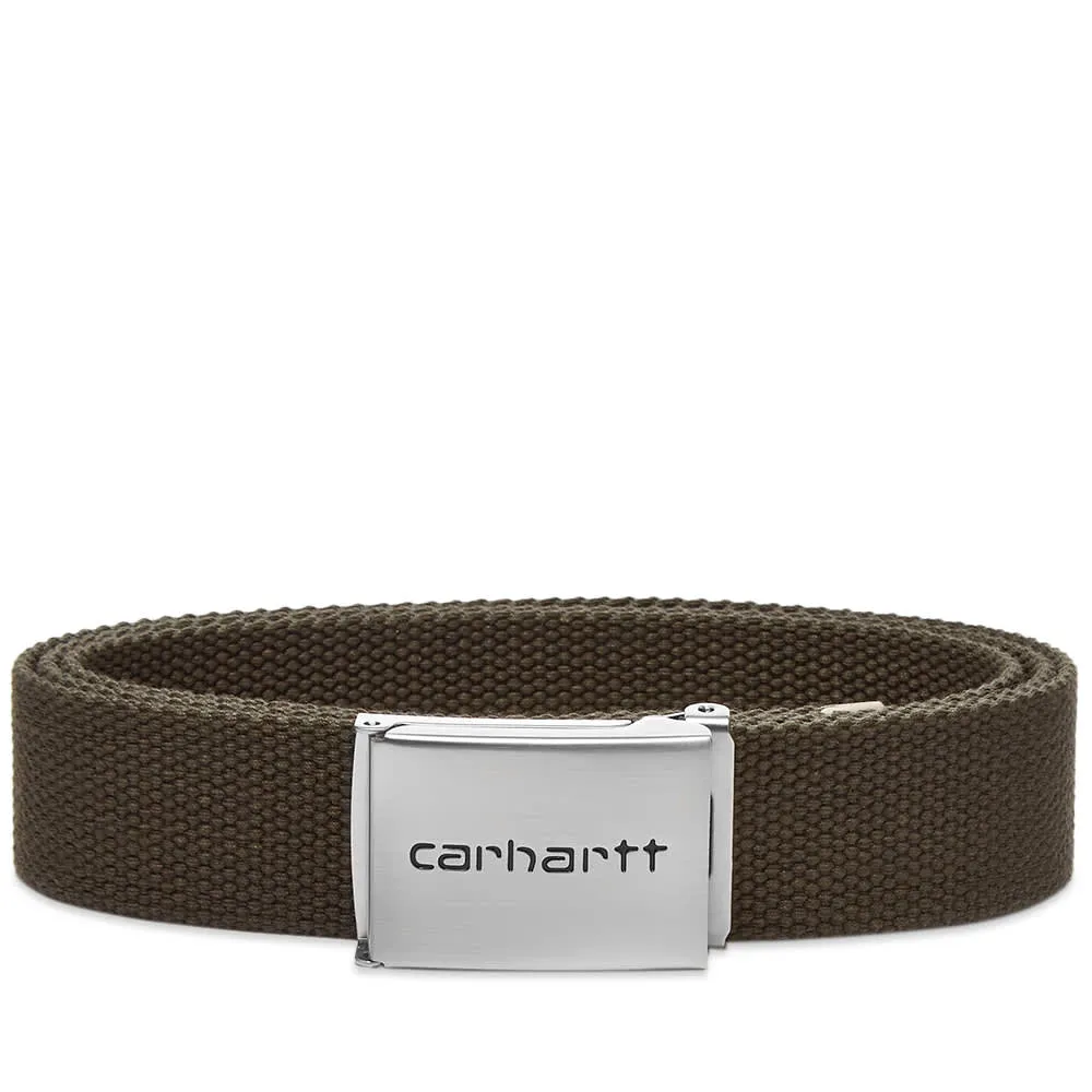 Carhartt WIP Chrome Clip BeltCypress