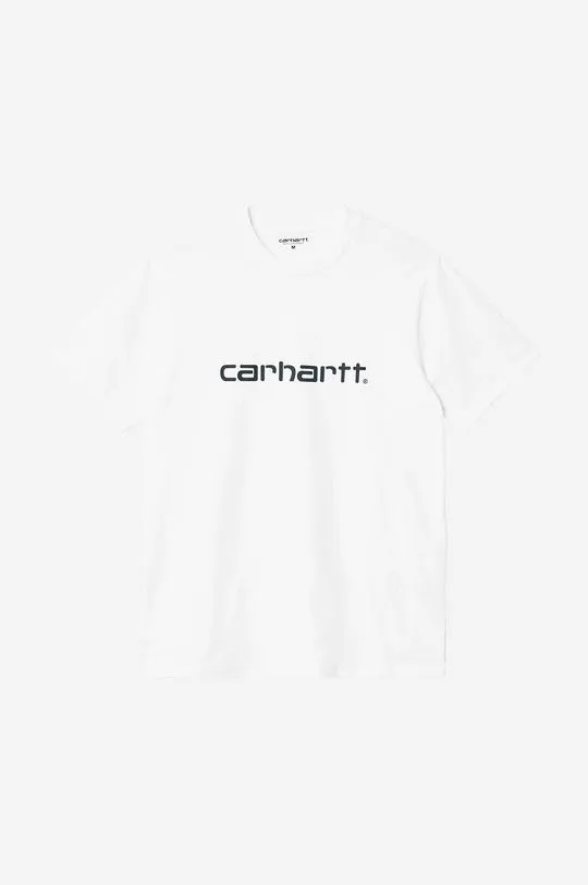 Carhartt WIP cotton T-shirt Script T-shirt white color