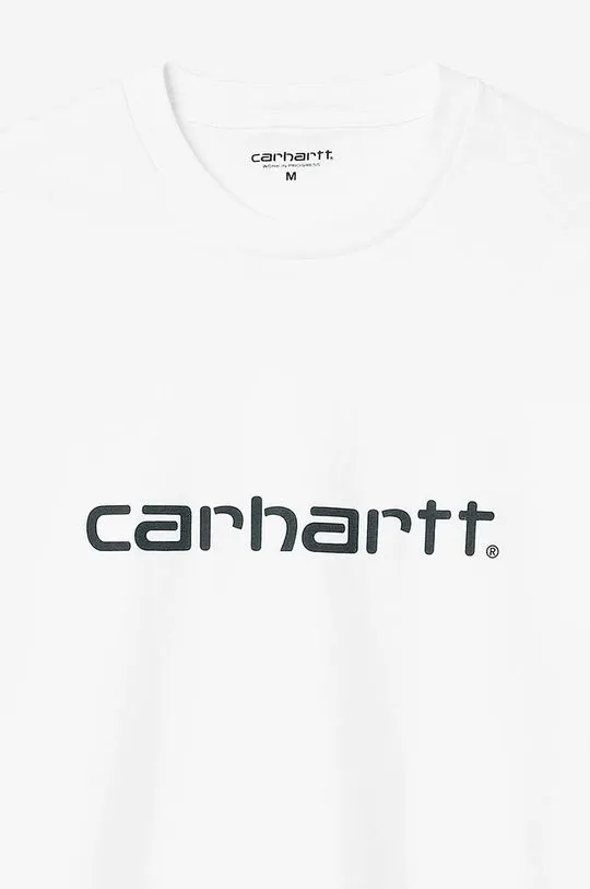 Carhartt WIP cotton T-shirt Script T-shirt white color