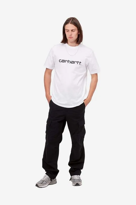 Carhartt WIP cotton T-shirt Script T-shirt white color