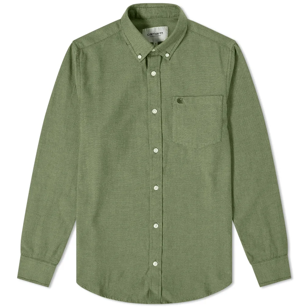 Carhartt WIP Dalton ShirtCypress & Mineral Green