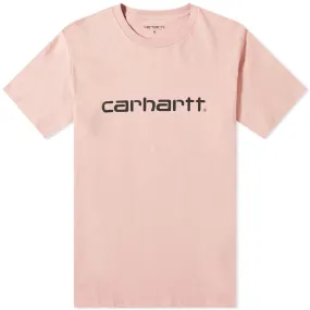 Carhartt WIP Script TeeBlush & Black