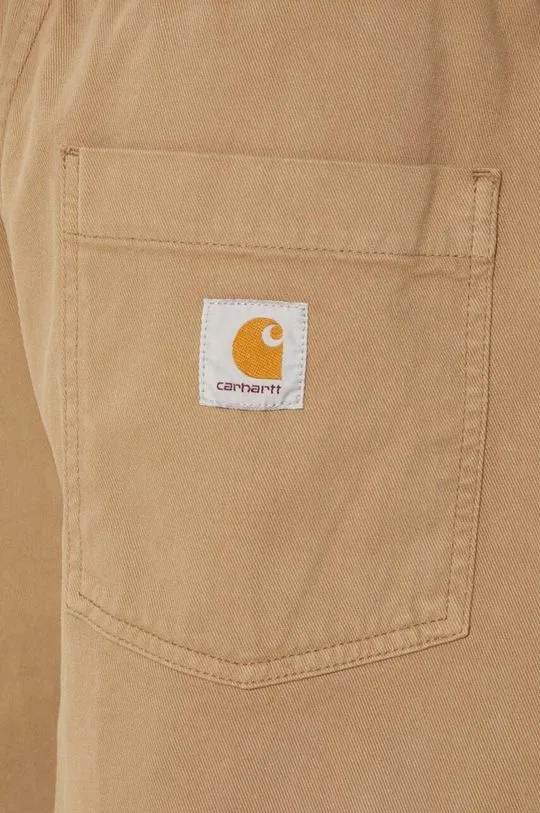 Carhartt WIP shorts Floyde Short men's beige color I033587.8YGD