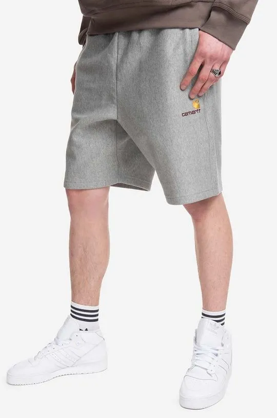 Carhartt WIP shorts men's gray color