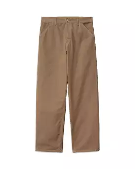 Carhartt Wip Single Knee Pant Buffalo Garment Dyed