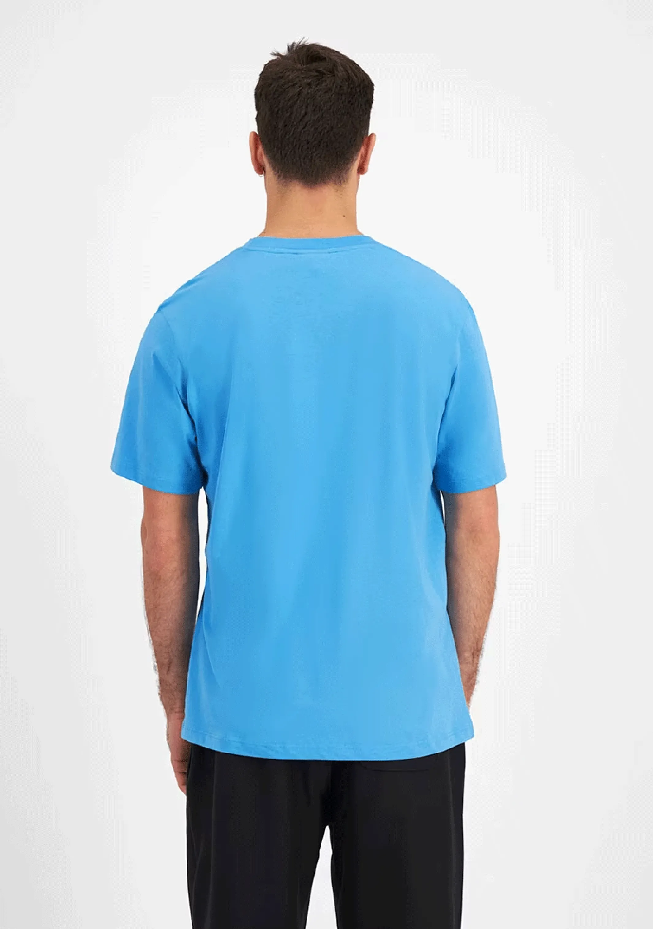 Champion Mens C Logo Short Sleeve Tee Almost Blue  AY68N IKJ