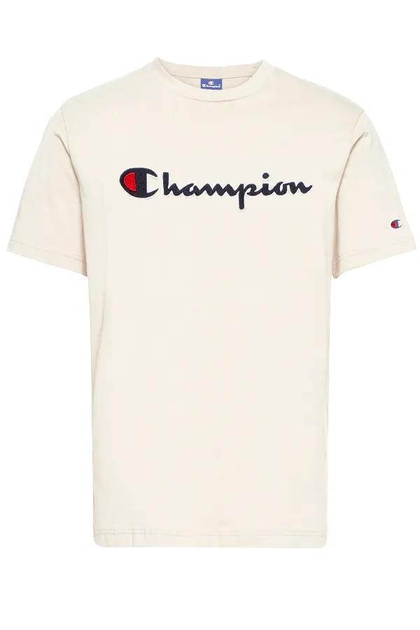 Champion Rochester Tee Big Logo Beige