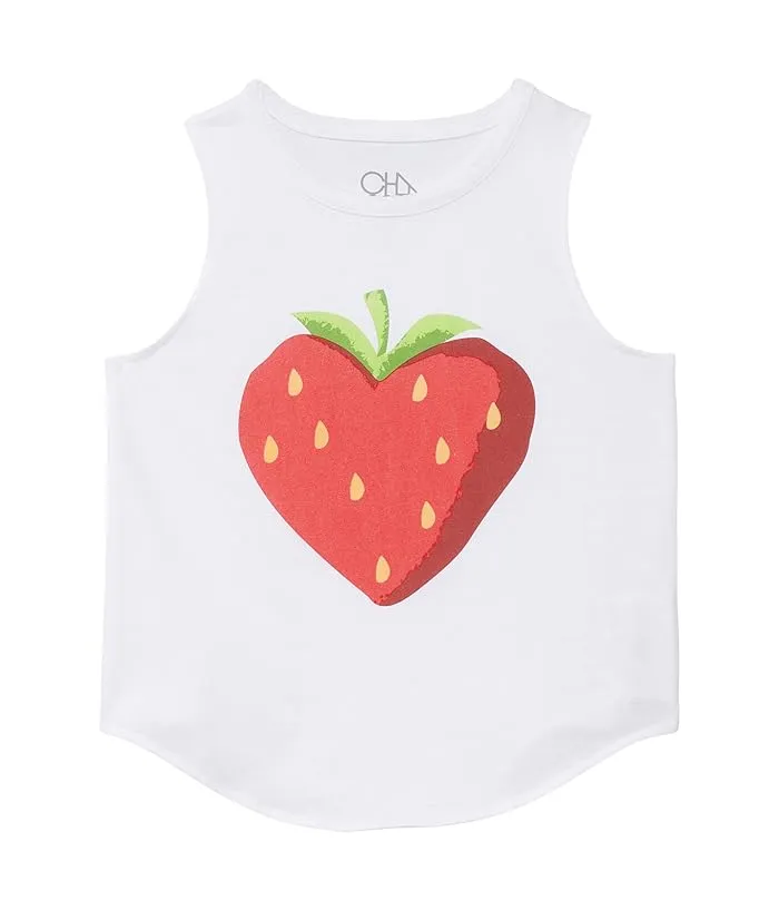 Chaser Kids Strawberry Heart Tank Top (Toddler/Little Kids)