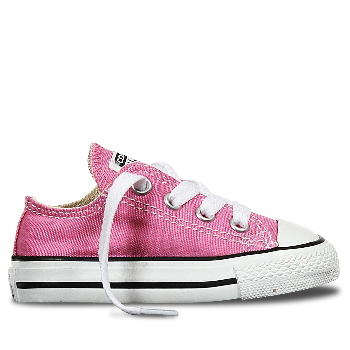 Chuck Taylor All Star Toddler/ Infant (White, Pink & Black)