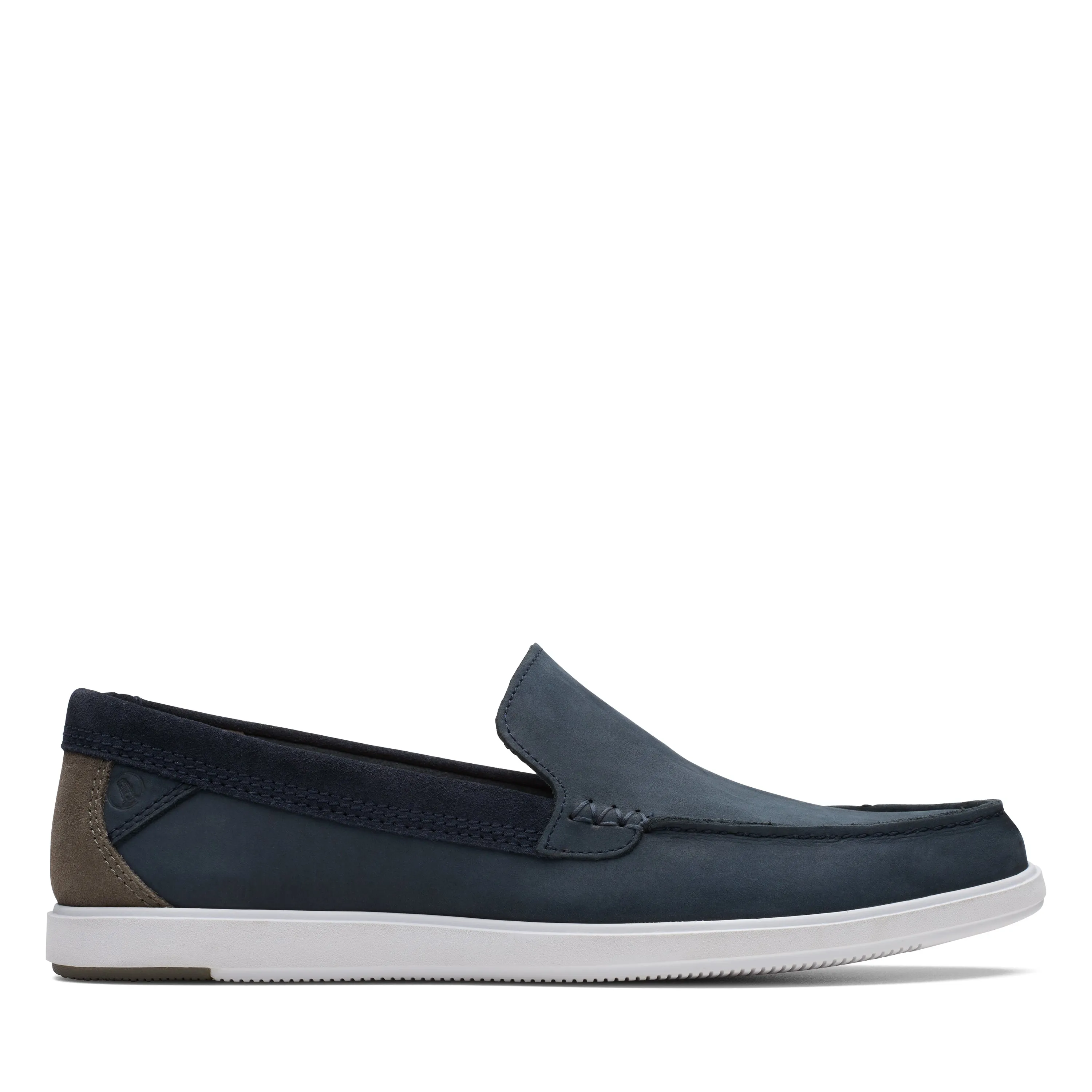 CLARKS | MOCASINES HOMBRE | BRATTON LOAFER NAVY NUBUCK | AZUL