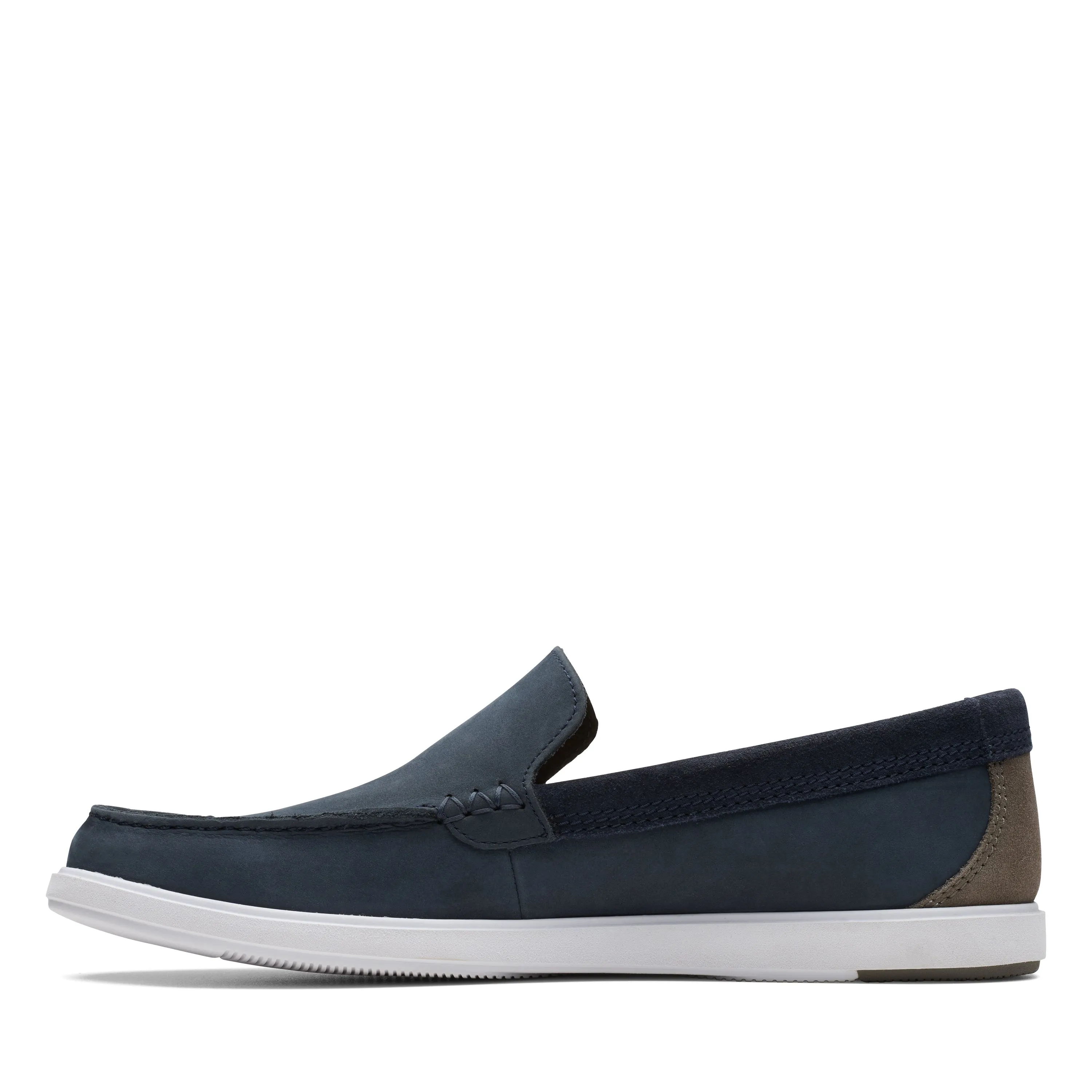 CLARKS | MOCASINES HOMBRE | BRATTON LOAFER NAVY NUBUCK | AZUL