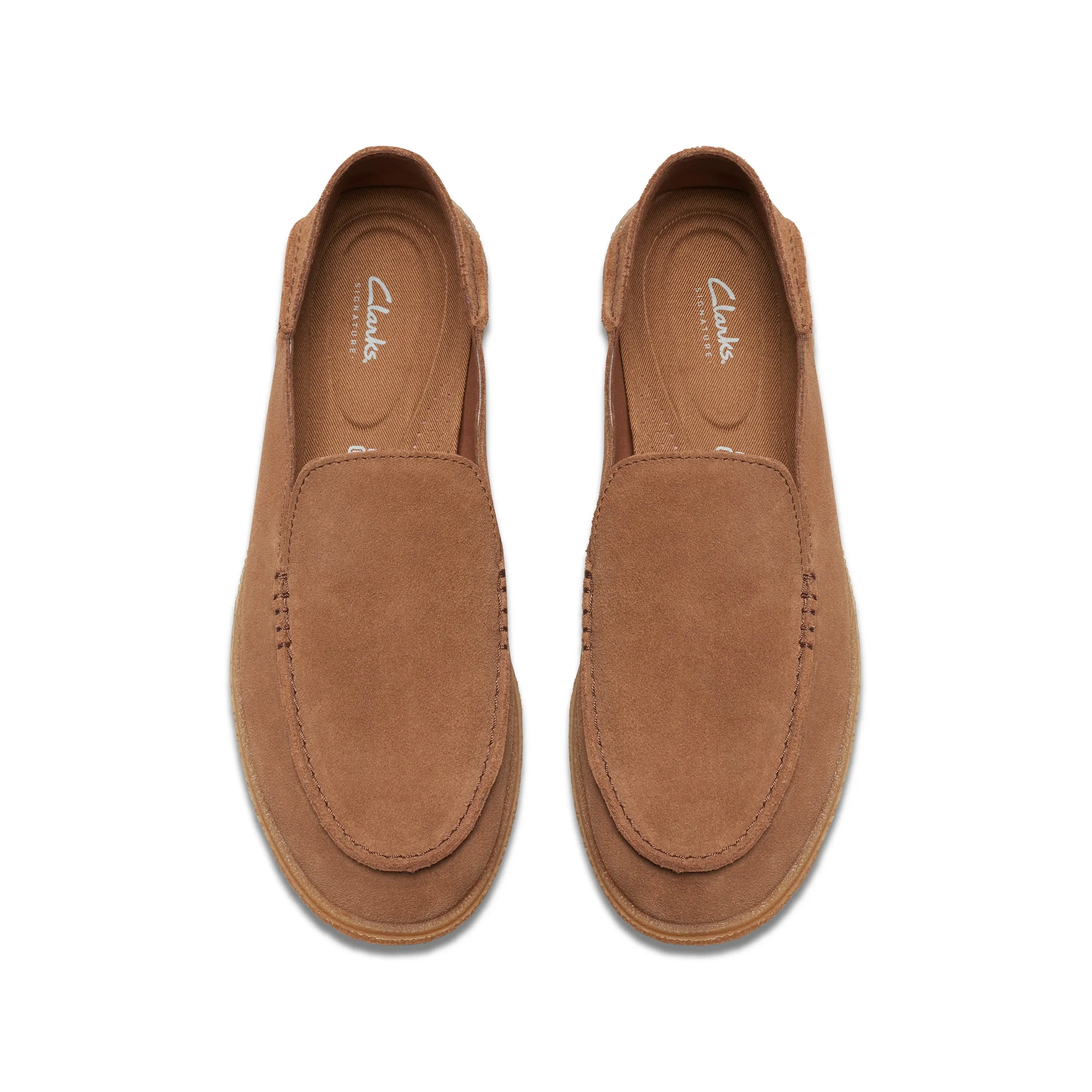 CLARKS | MOCASINES HOMBRE | CLARKBAY STEP COLA SUEDE | MARRON