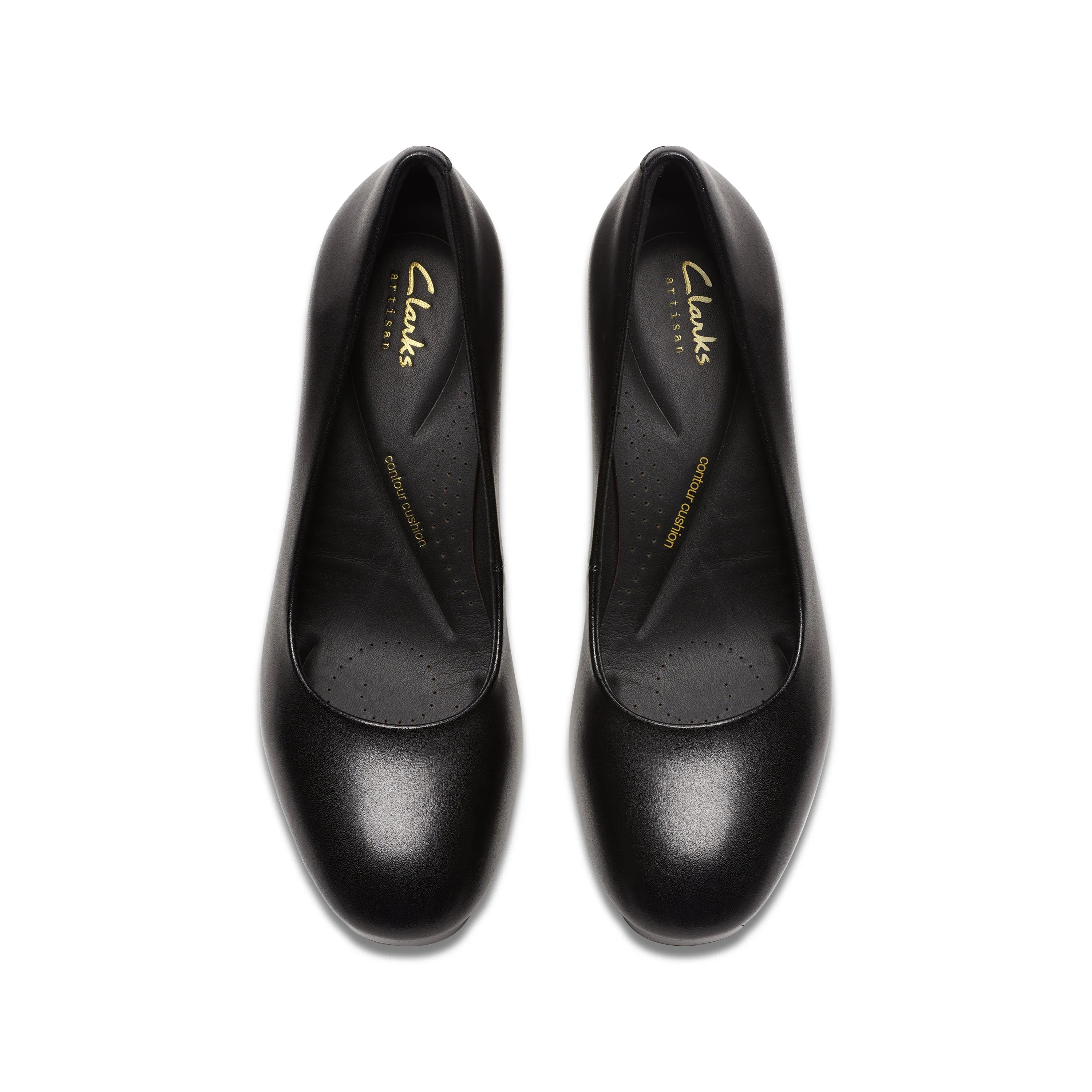 CLARKS | ZAPATOS DE VESTIR MUJER | PAVONA COURT BLACK LEATHER | NEGRO