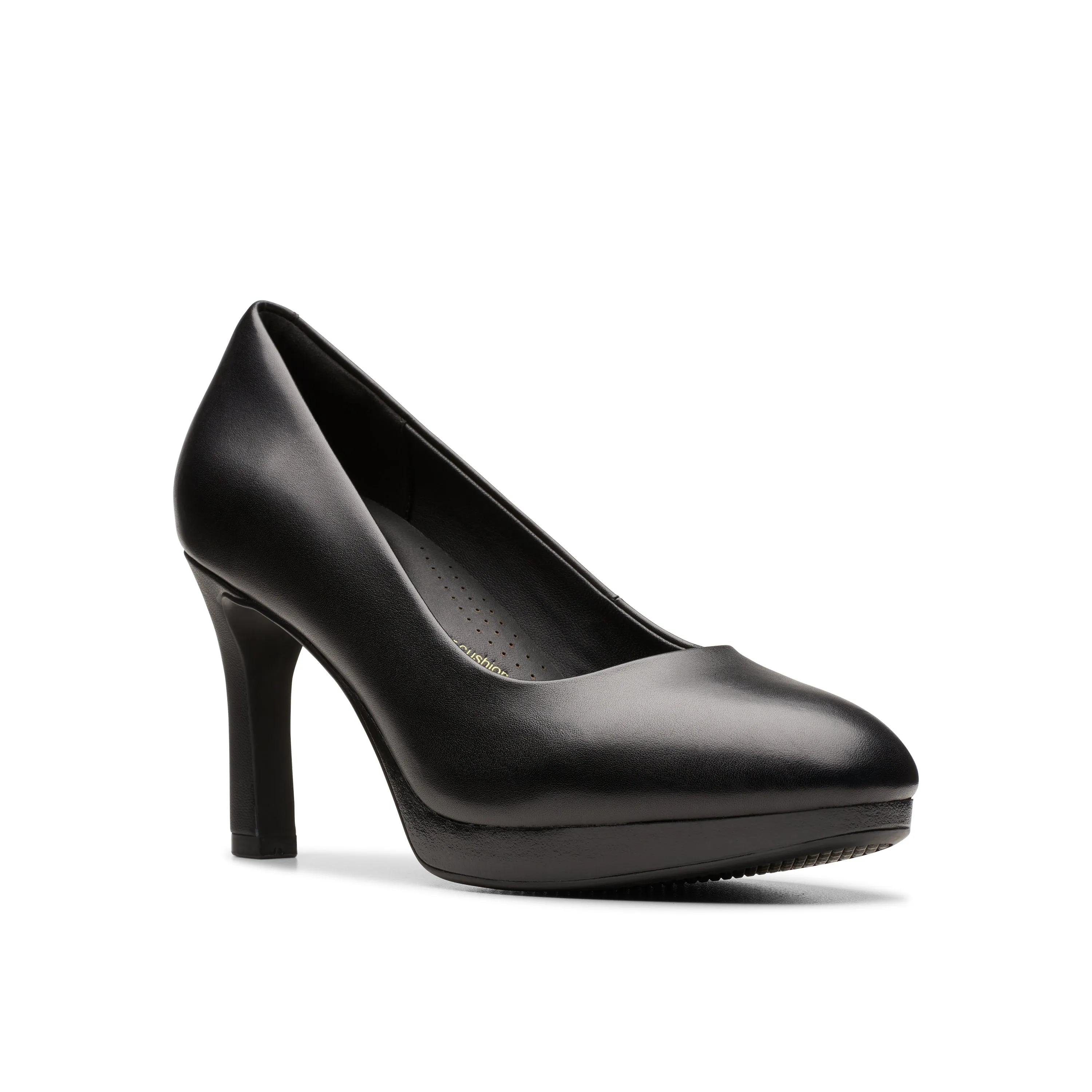 CLARKS | ZAPATOS DE VESTIR MUJER | PAVONA COURT BLACK LEATHER | NEGRO