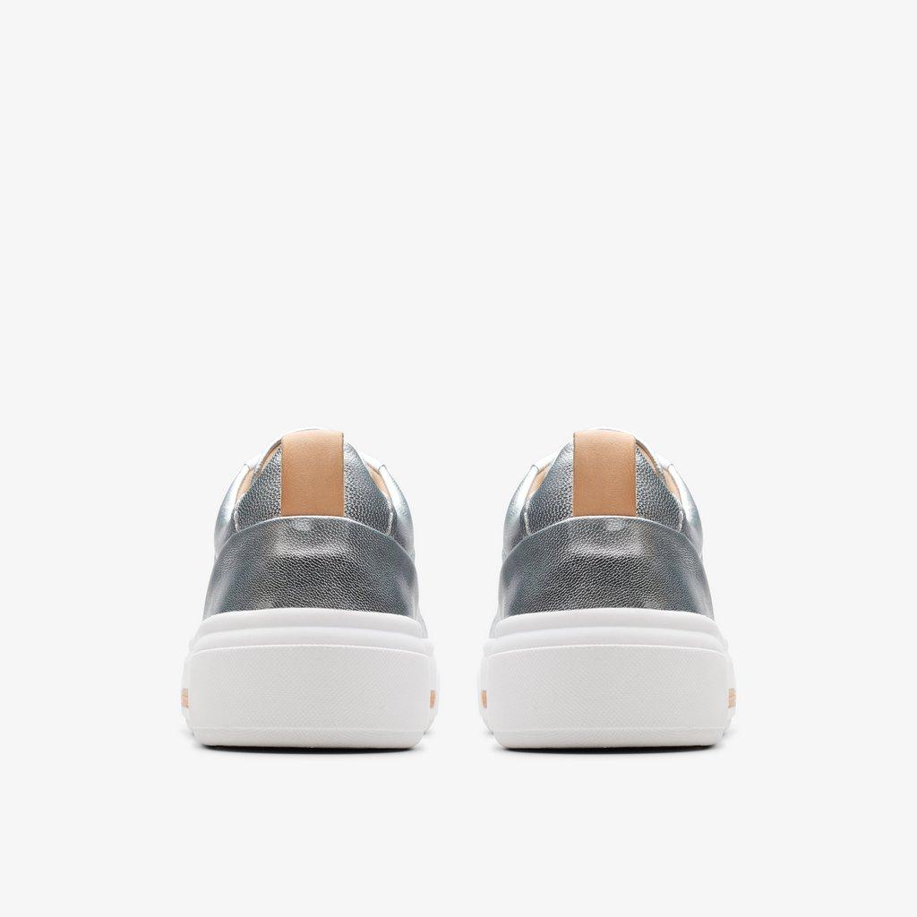 Clarks Hollyhock Walk Metallic Trainer