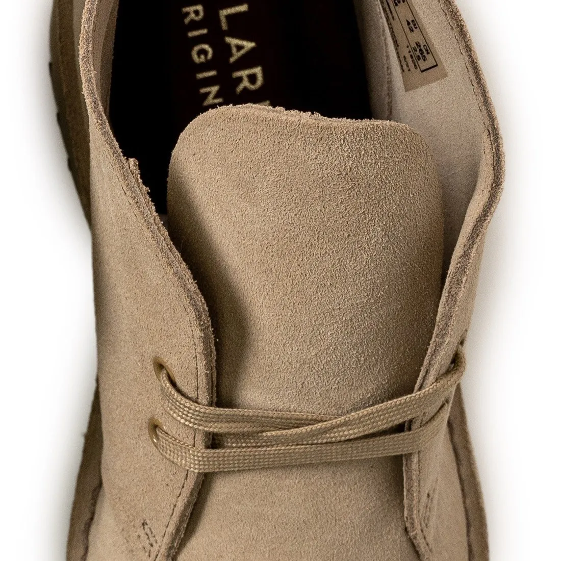 Clarks Men Desert Rock Mule (tan / sand suede)