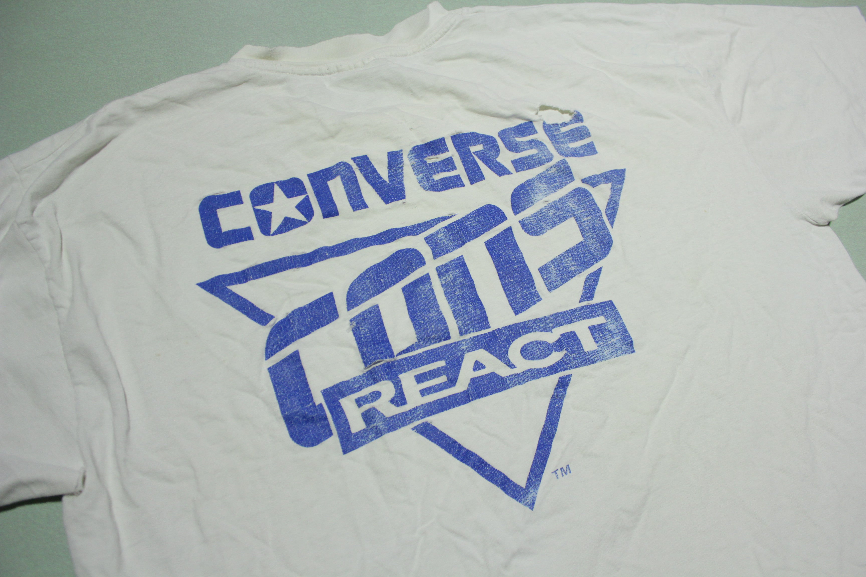 Converse Cons React Texas San Antonio RoadRunner Basketball Camp Vintage 90's T-Shirt